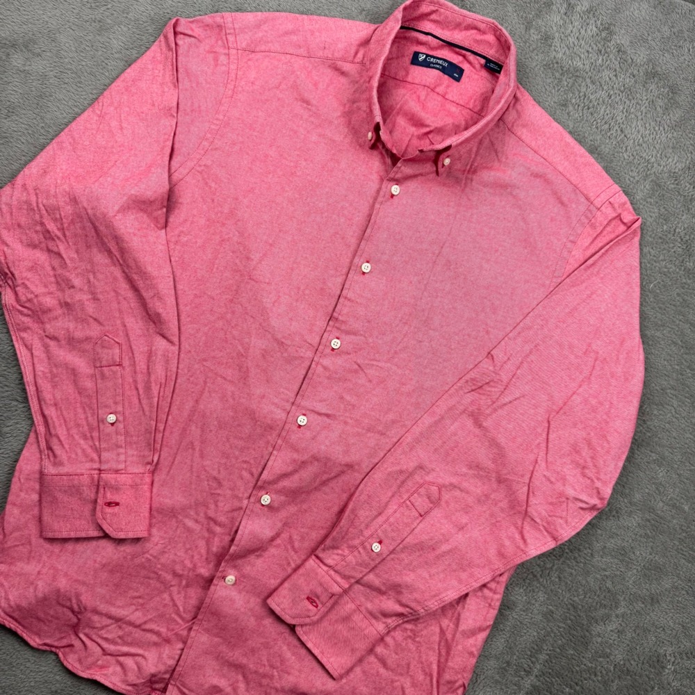 Cremieux Classics Shirt Mens XL Pink Long Sleeve Excellent Button Down Oxford